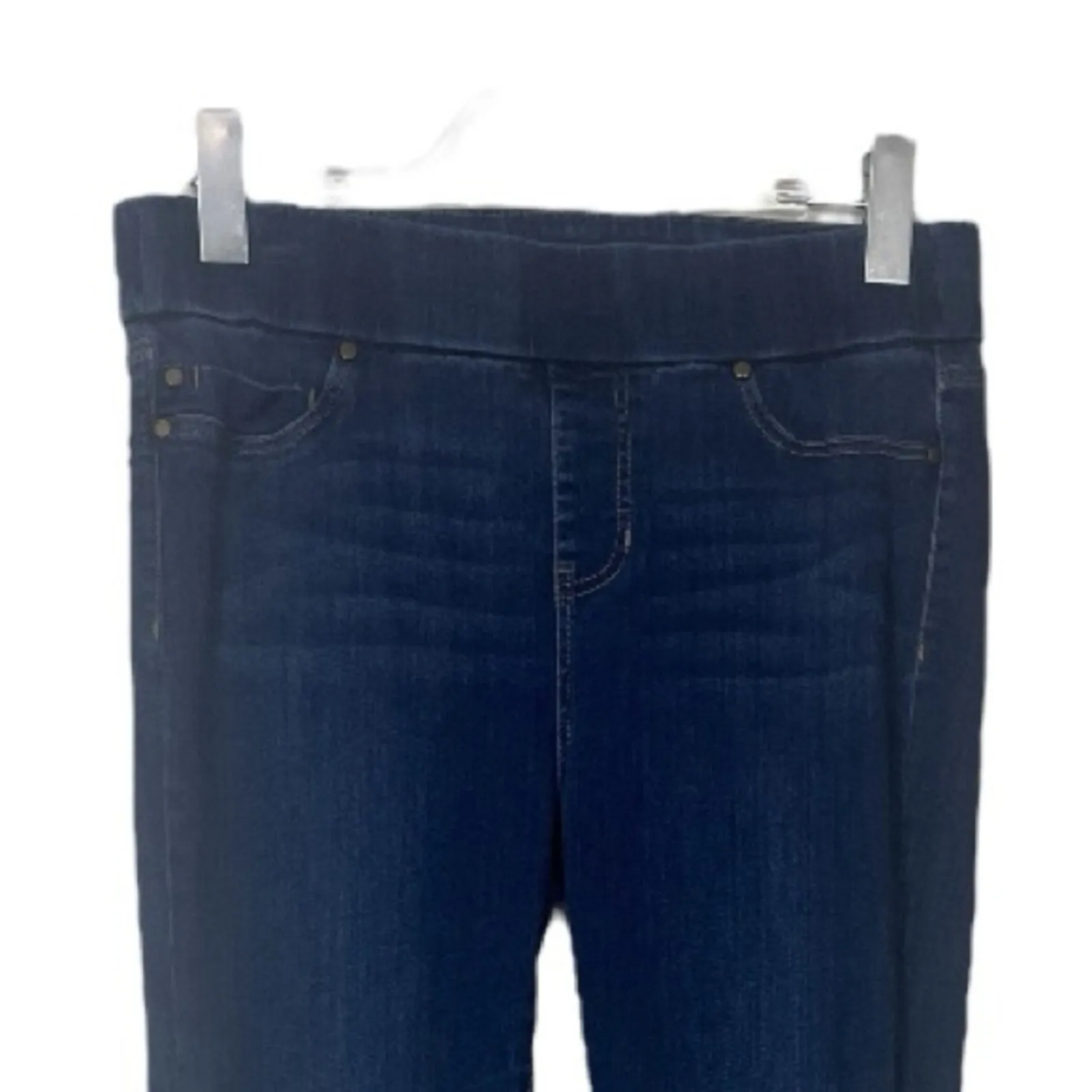 Liverpool The Skinny Jean Ankle Pull On Dark Wash Stretch Women’s Size 6/28 - Image 4