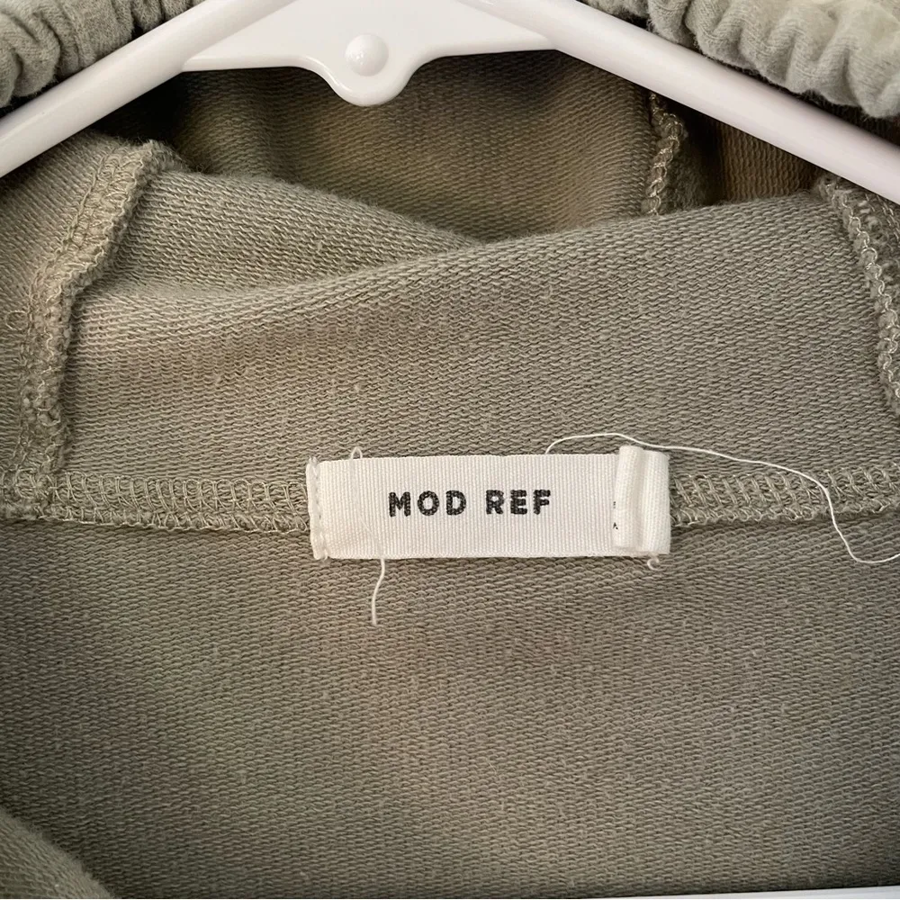 Mod Ref cotton hoodie gray simplistic classic minimal comfortable casual warm - Image 4