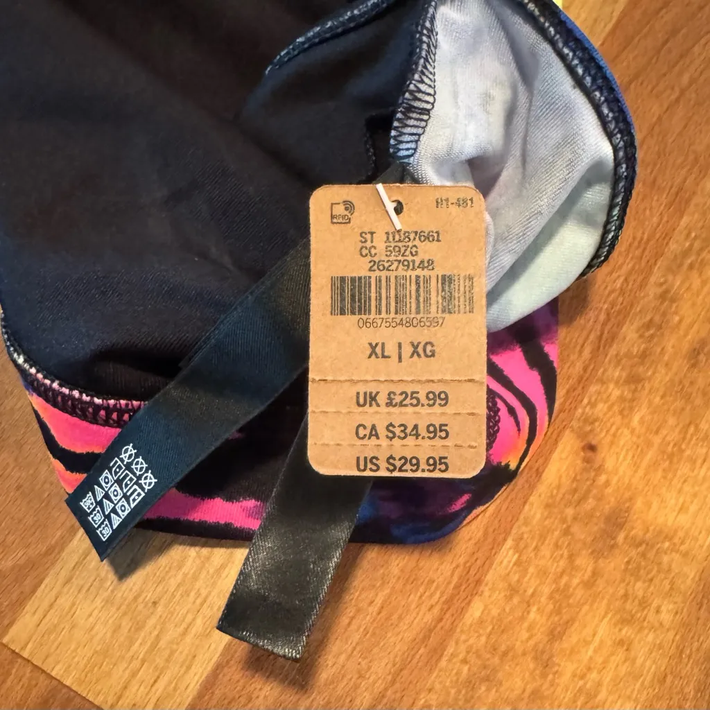 Victoria Secret PINK Sport Bikini Top Workout gear Women’s XL One Shoulder NWT - Image 6