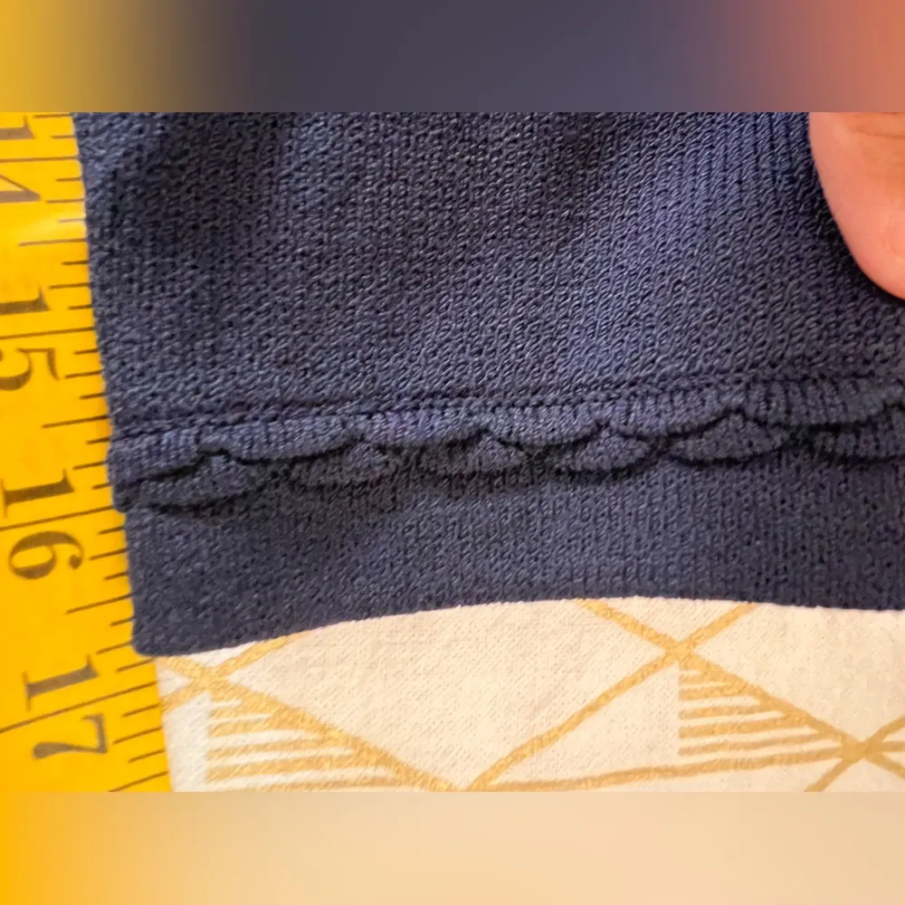 St. John Basics Knit Open Sweater Blazer Size M - Image 6