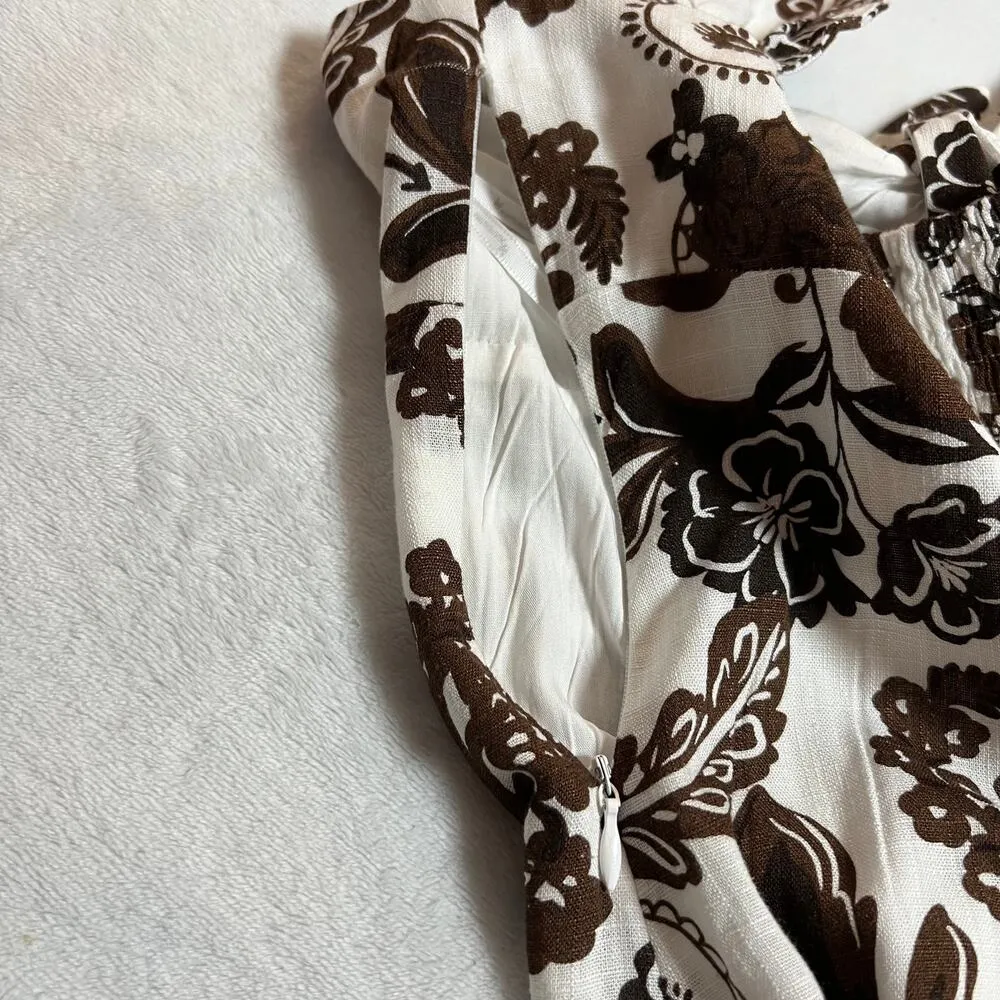 MINKPINK Amara Floral Mini Dress Size Medium NEW Vacation Party Festival Girly - Image 10