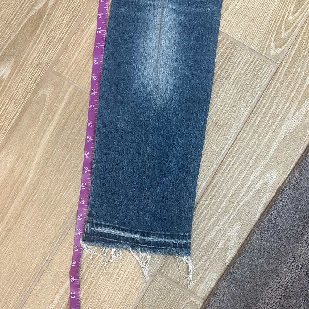 Driftwood Audrey Classic Fit Embroidered Jeans - Image 12