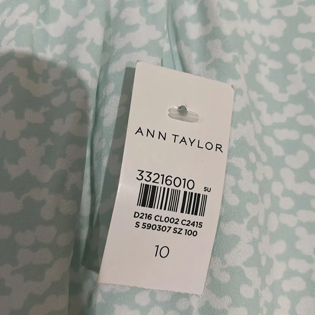 Ann Taylor Flower Bud Flounce Sheath Dress - Image 6