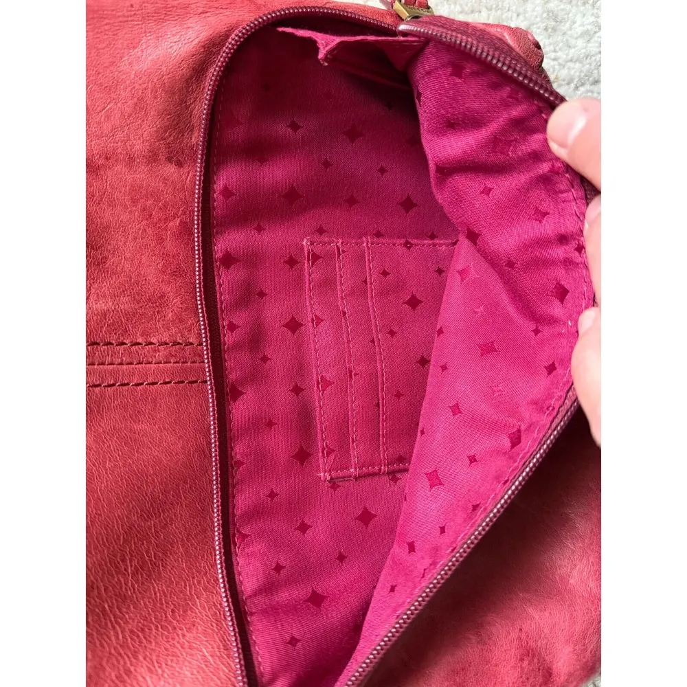 Vintage‎ Fossil Turn Key Closure Purse - Image 5