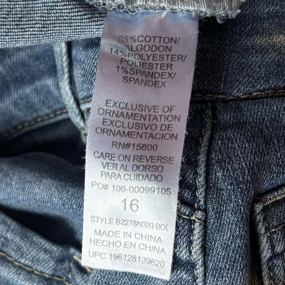 Democracy Light Wash Denim Jeans Women's Size 16 Ab Technology Style B2278N3XHXX - Image 11