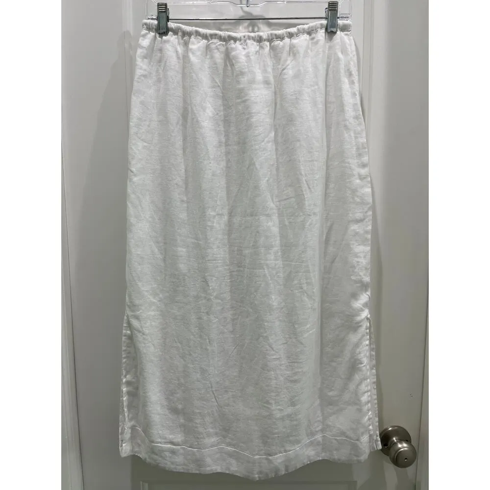 Haven Well Within Linen Cargo White Skirt Sz S Size M - Image 7