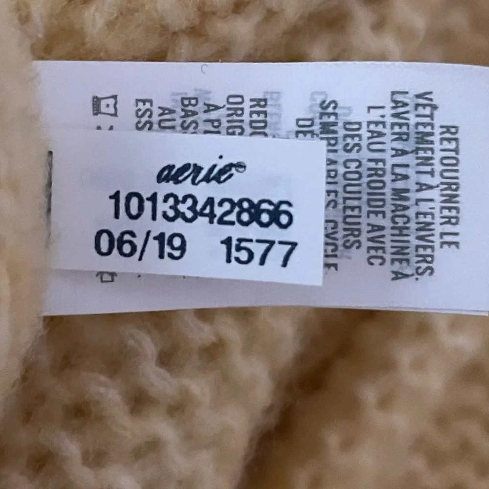 Aerie Happy Place Oversized Long Cable Knit Sweater Pail Yellow Size Medium - Image 10