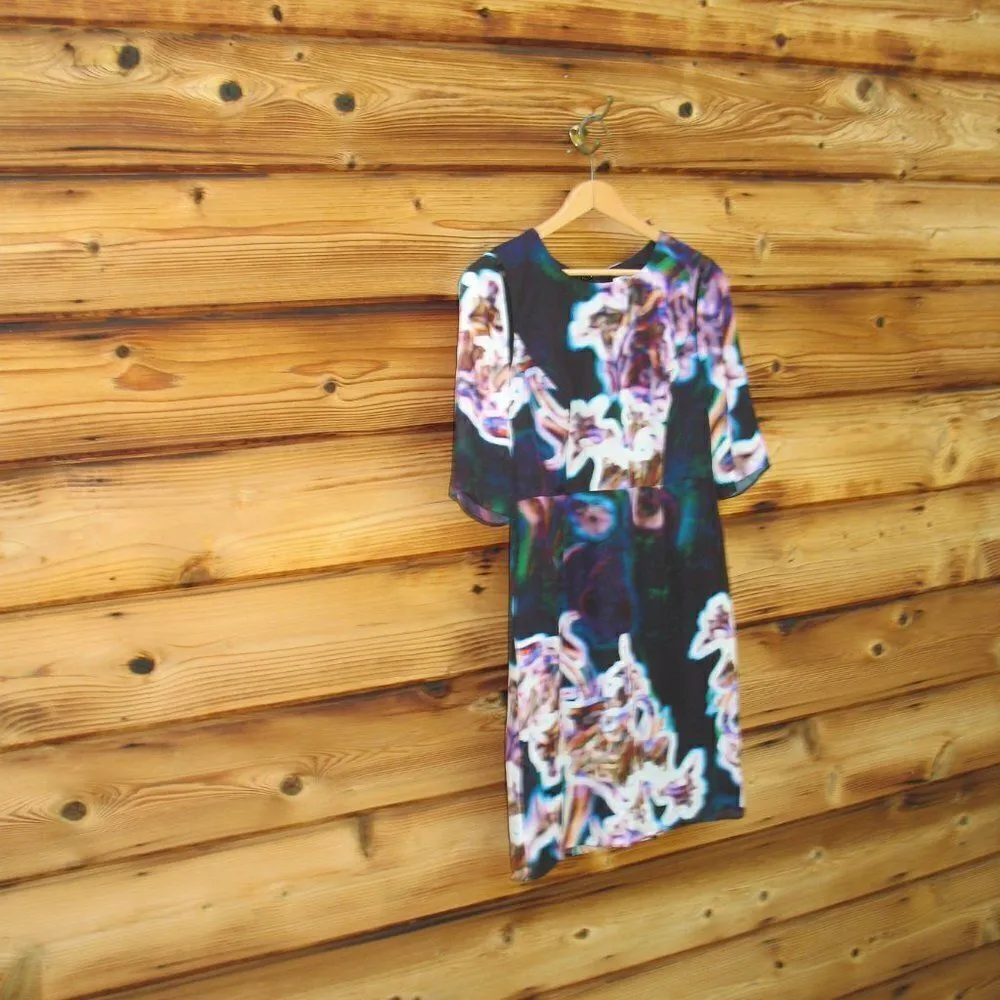 NWOT Milly Silk Floral Dress - Image 3