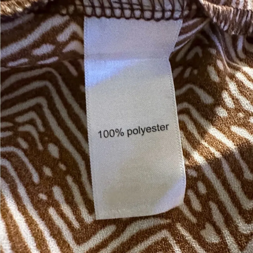 Beautiful Maurice’s Brown Dress with Asymmetrical Ruffled Bottom NWT S - Image 7