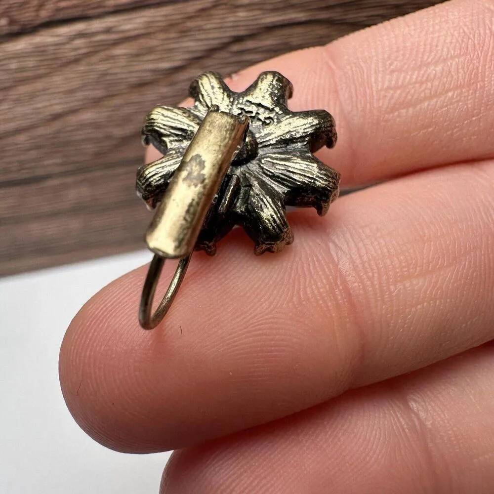 Chloe & Isabel Mirabelle Crystal Flower Drop Earrings - Image 6