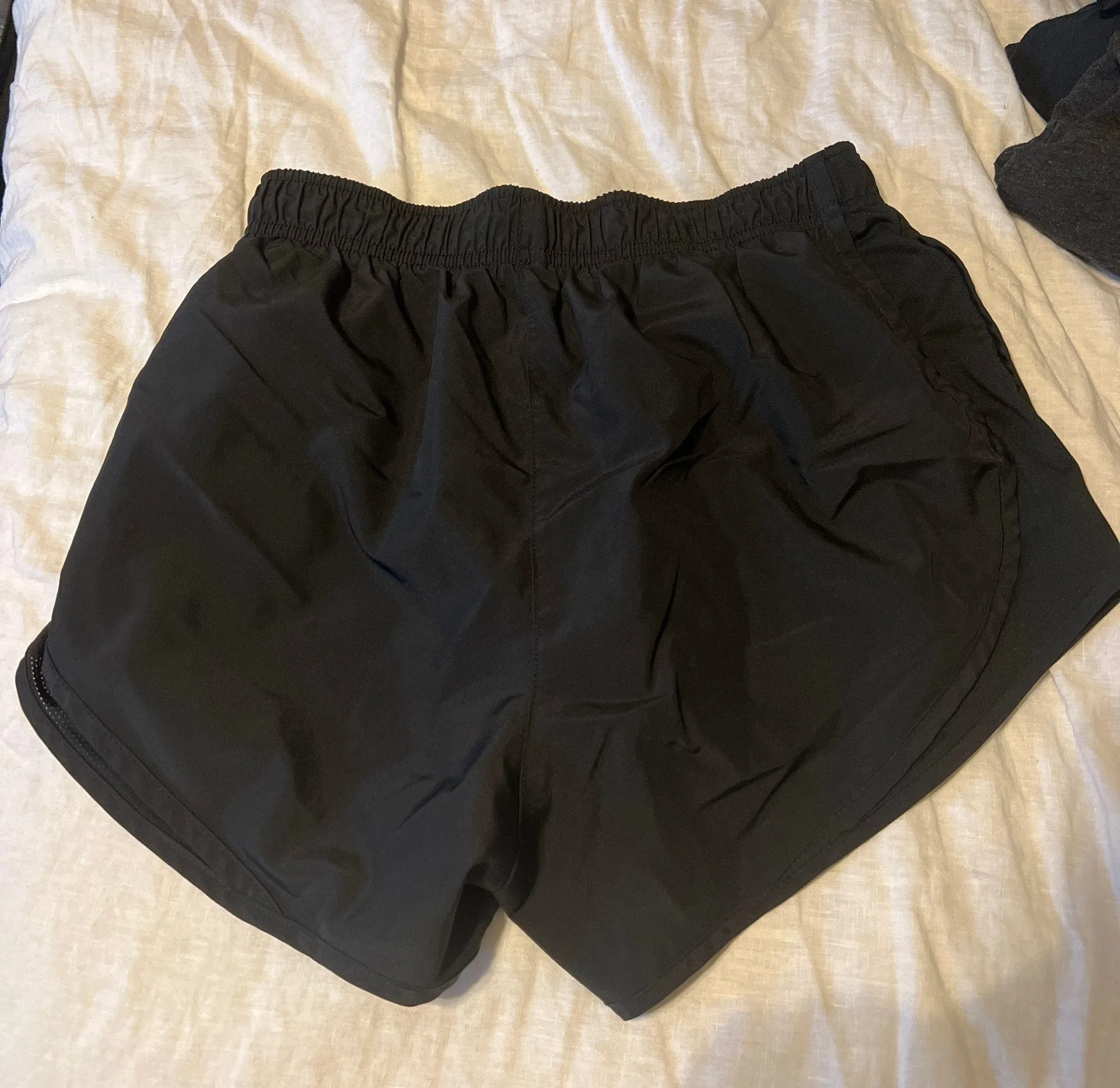 Nike all black running shorts - Image 2