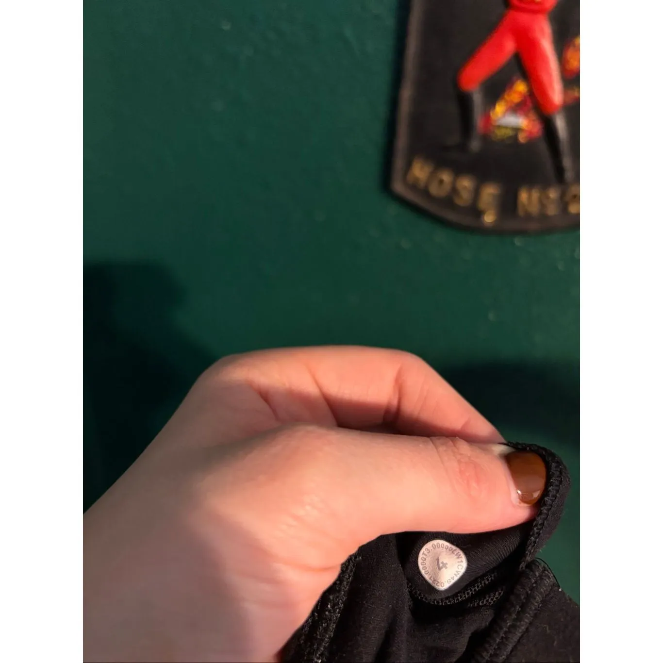Lululemon Black Cropped Align Tank Top Size 4 - Image 3