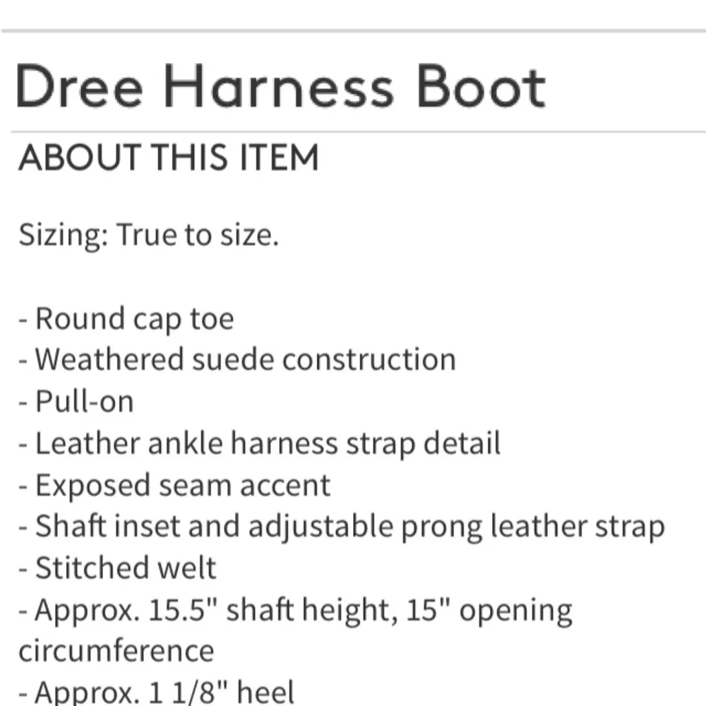 “Dree” Black Harness Moto Riding Boots Size 7 - Image 11