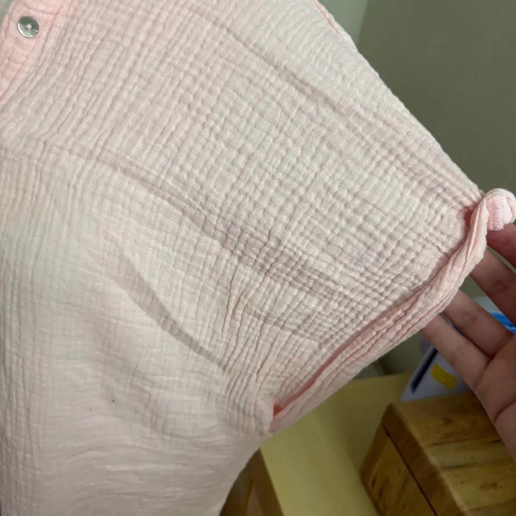 L SPACE Mika Gauze Romper‎ Size Medium - Image 4