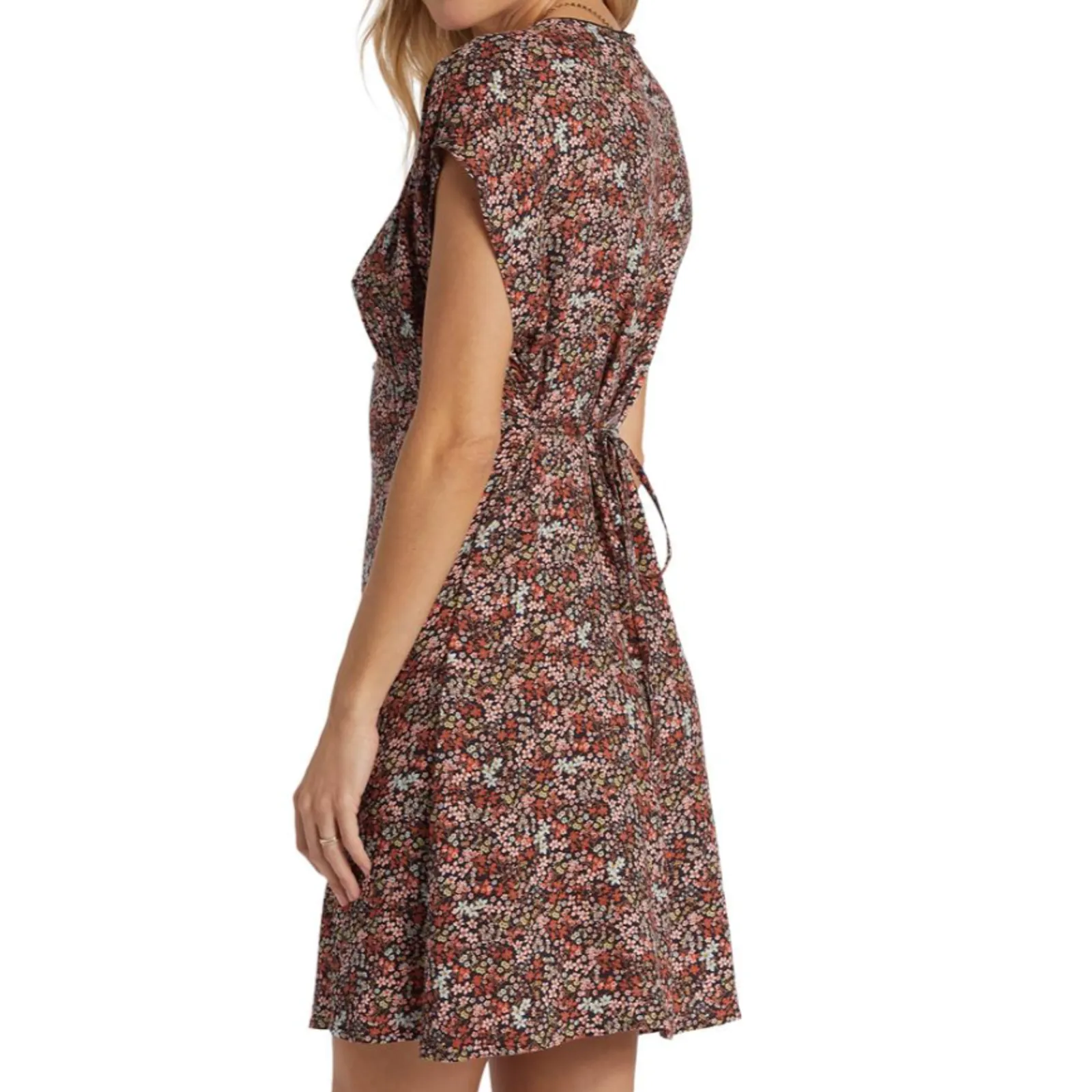 NWT Billabong Bright Skies Mini Dress Floral in Sizes XS - Image 2