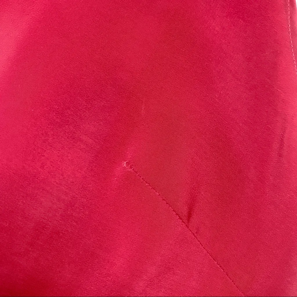 Vintage Loose Fit Red Dress V - Image 6