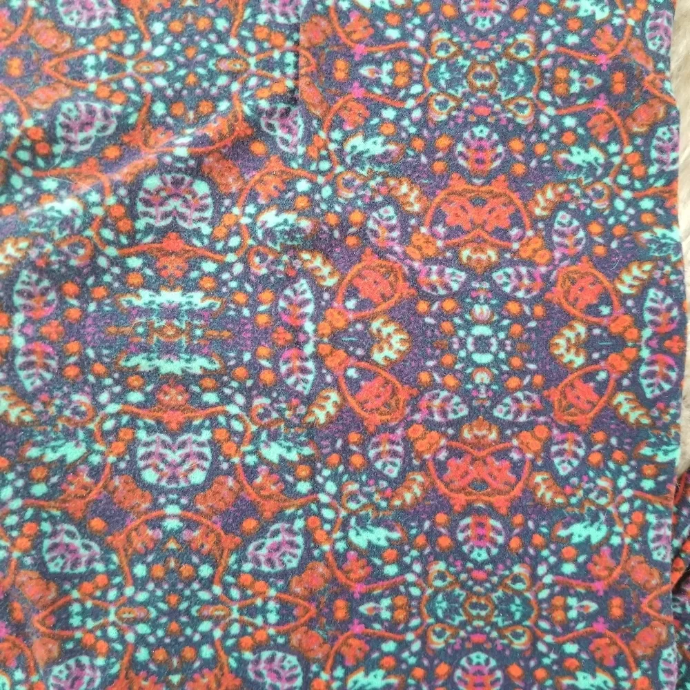 Lularoe Stained Glass Printed Leggings One Size - Image 2