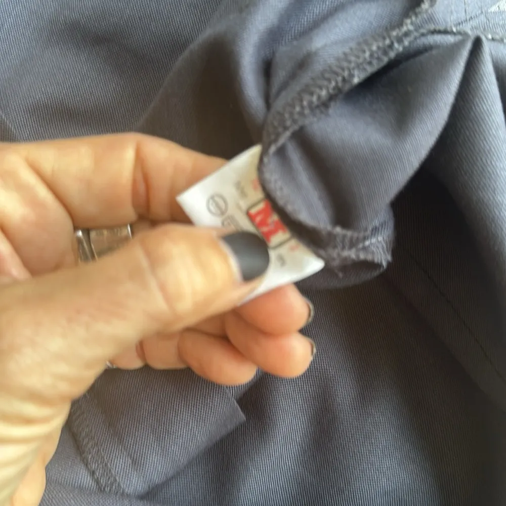 Asian Gray Mandarin Collar Jacket light weight medium - Image 7