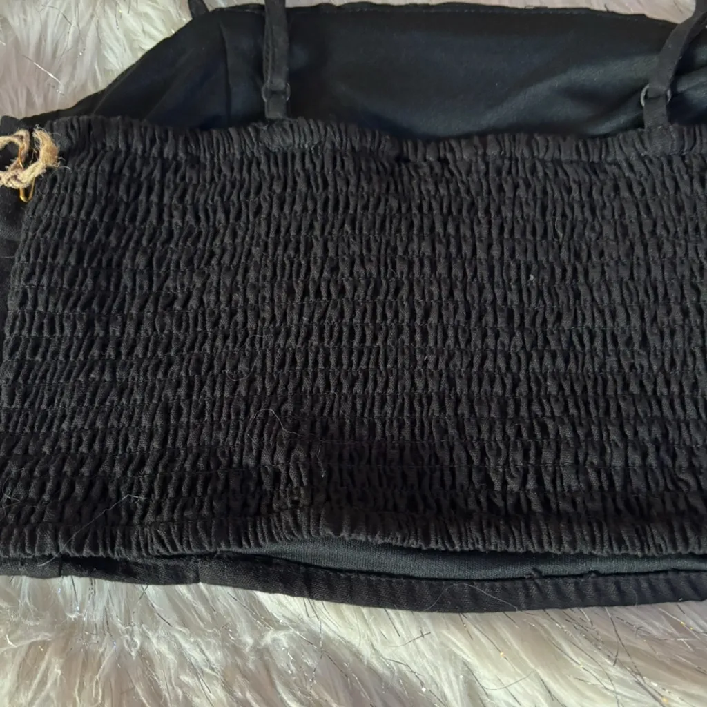 MIDNIGHT SKY Black Women's CropTop Size M Size M - Image 4