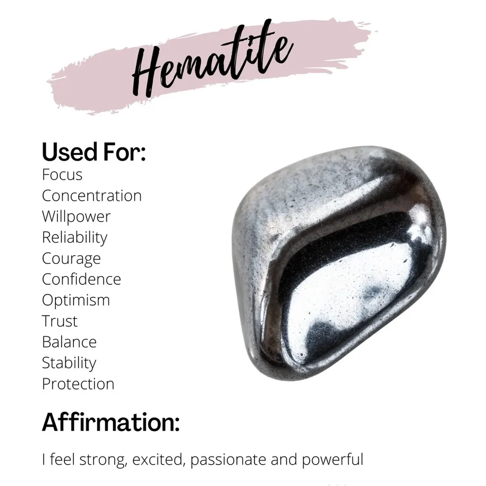 🩶Hematite Ring & Bracelet🩶 ~4mm - Image 7