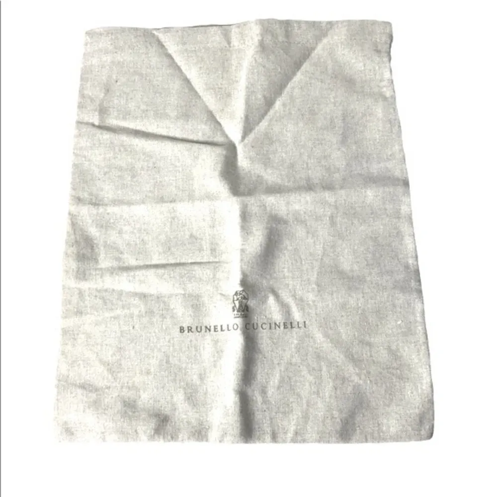 Brunello Cucinelli  light gray dust bag‎ - Image 2