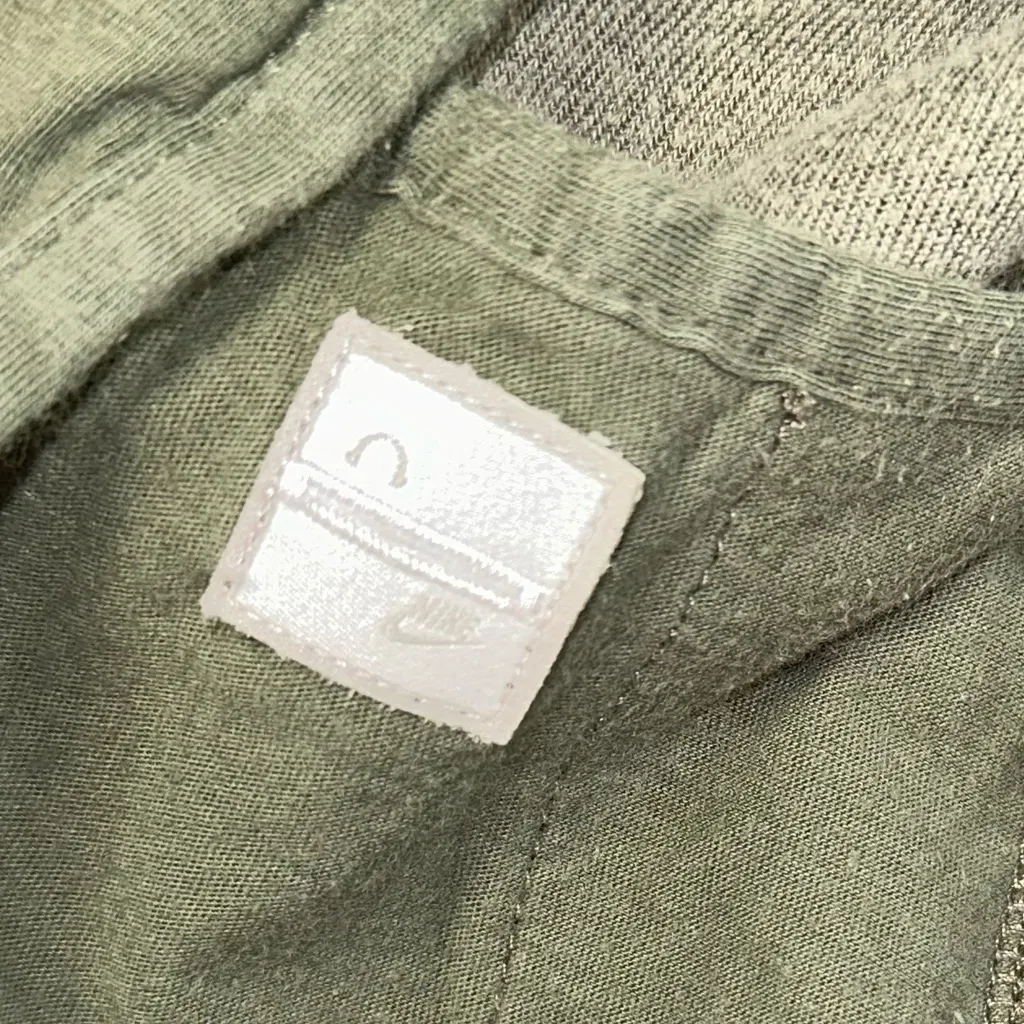 Nike • Vintage Sportswear Track Jacket Womens Large Gray Velour Velvet Full Zip - Image 10