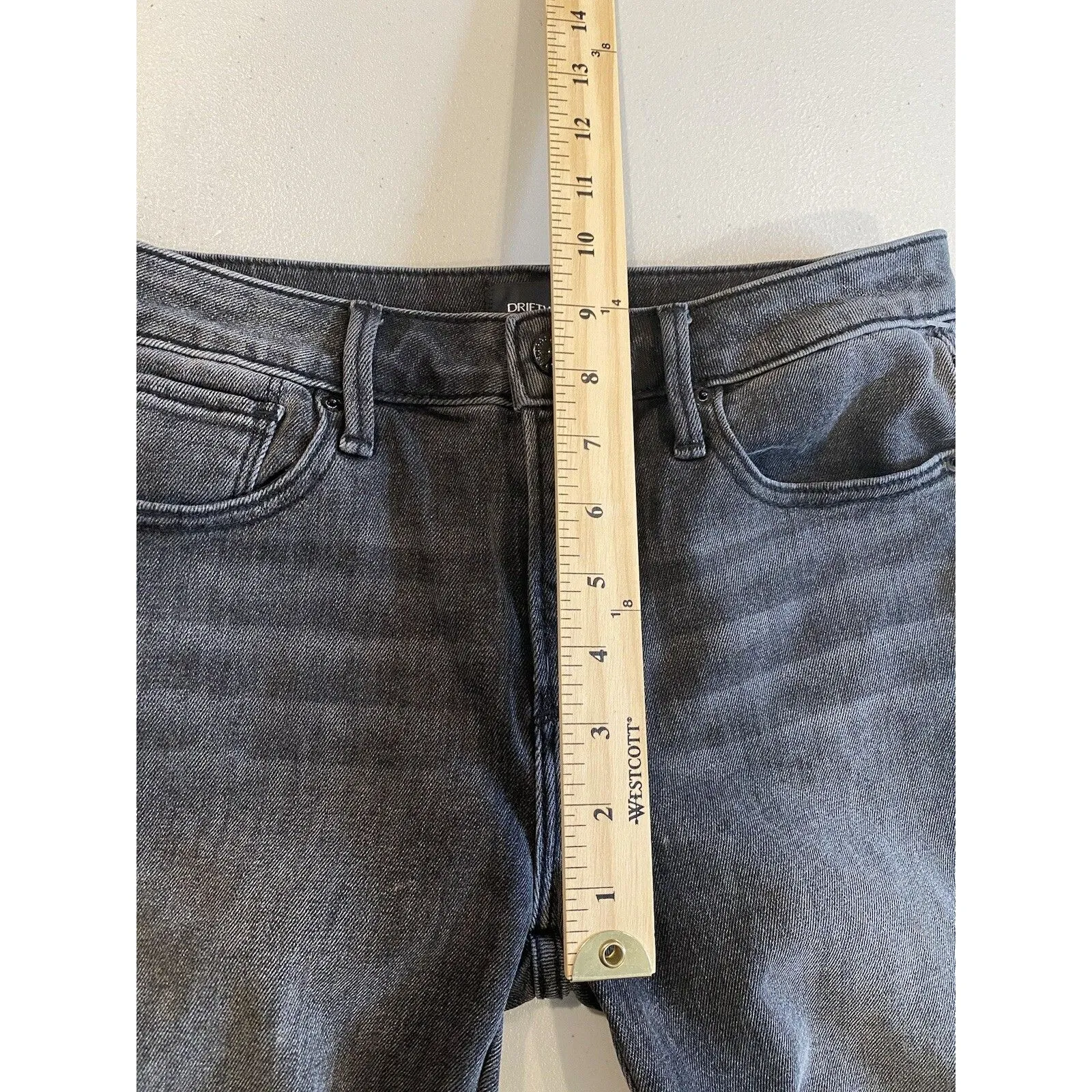 NEW Free People Driftwood Jean Women 27" Jackie Stretch Punk Grunge Rocker Indie - Image 7