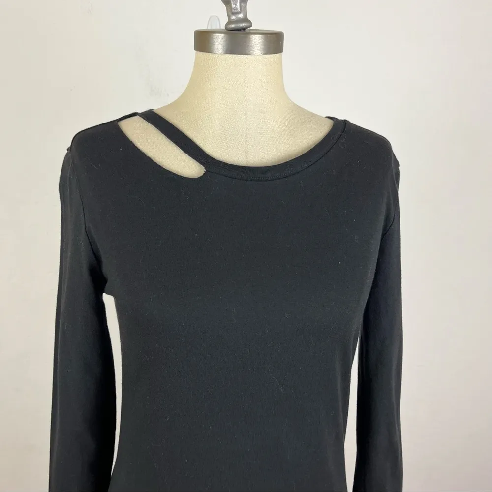 N:P BY N: PHILANTHROPY Francis Tee Dress in Black - Image 4