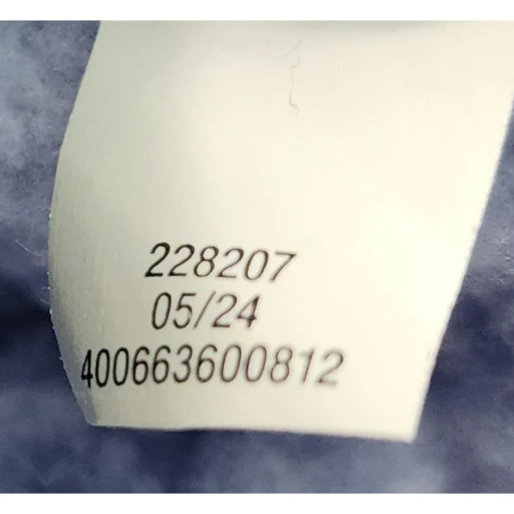 SO Womens Fuzzy Pullover Half Zip Sweatshirt Blue‎ Lavender Pattern M - Image 7