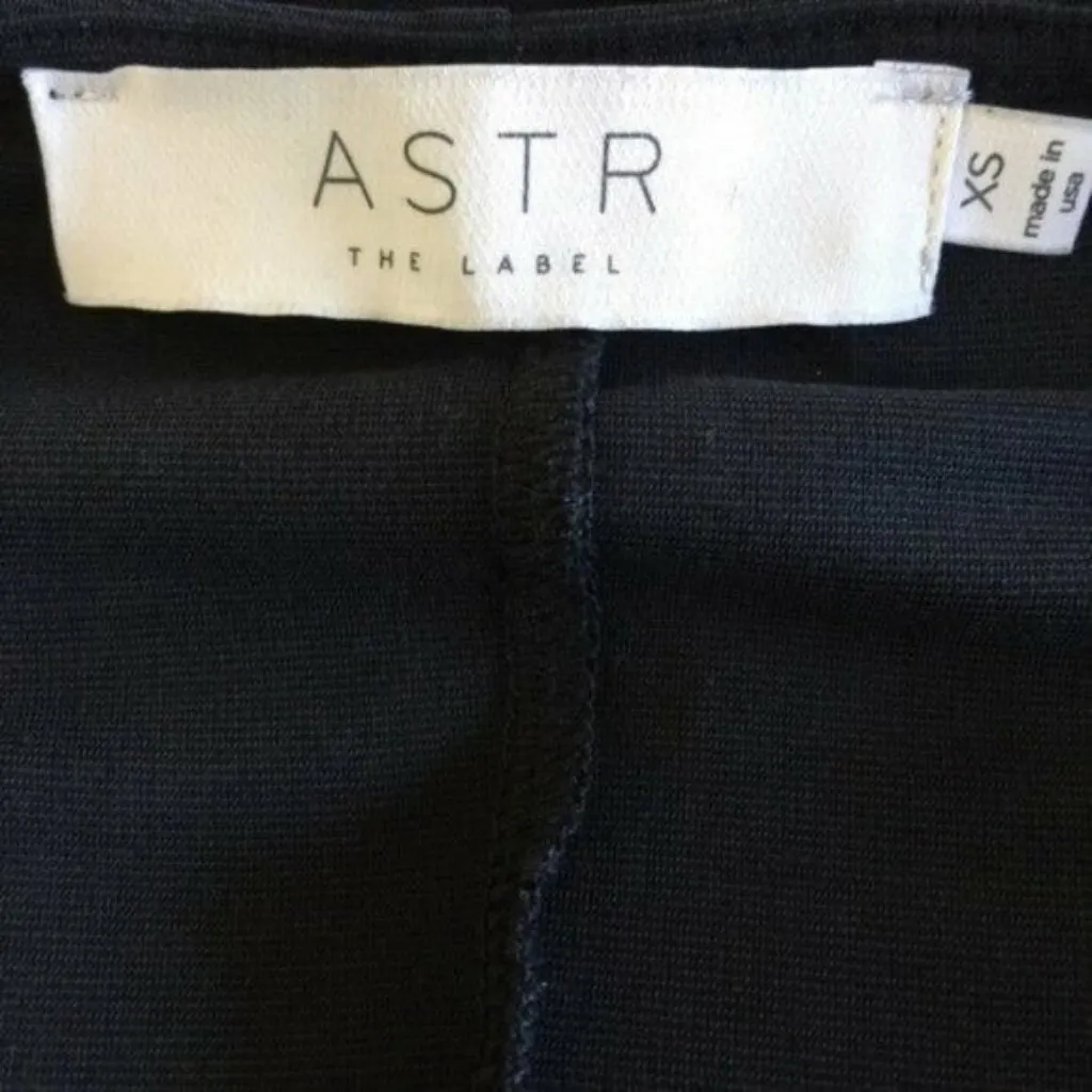 ASTR The Label Dress XS Gray Wrap Short Sleeve Cocktail‎ Party - Image 4