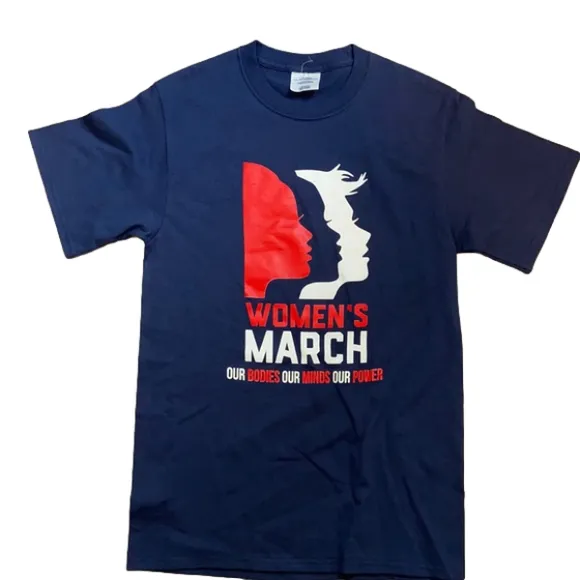 Women’s MARCH Our Bodies Our Minds Our Power Tee Size Small - Image 2