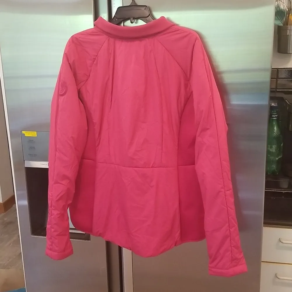 đź’•BERNARDOđź’• Puffer Jacket ~ Orchid Flower Dark Pink XXL 46 NWT - Image 8