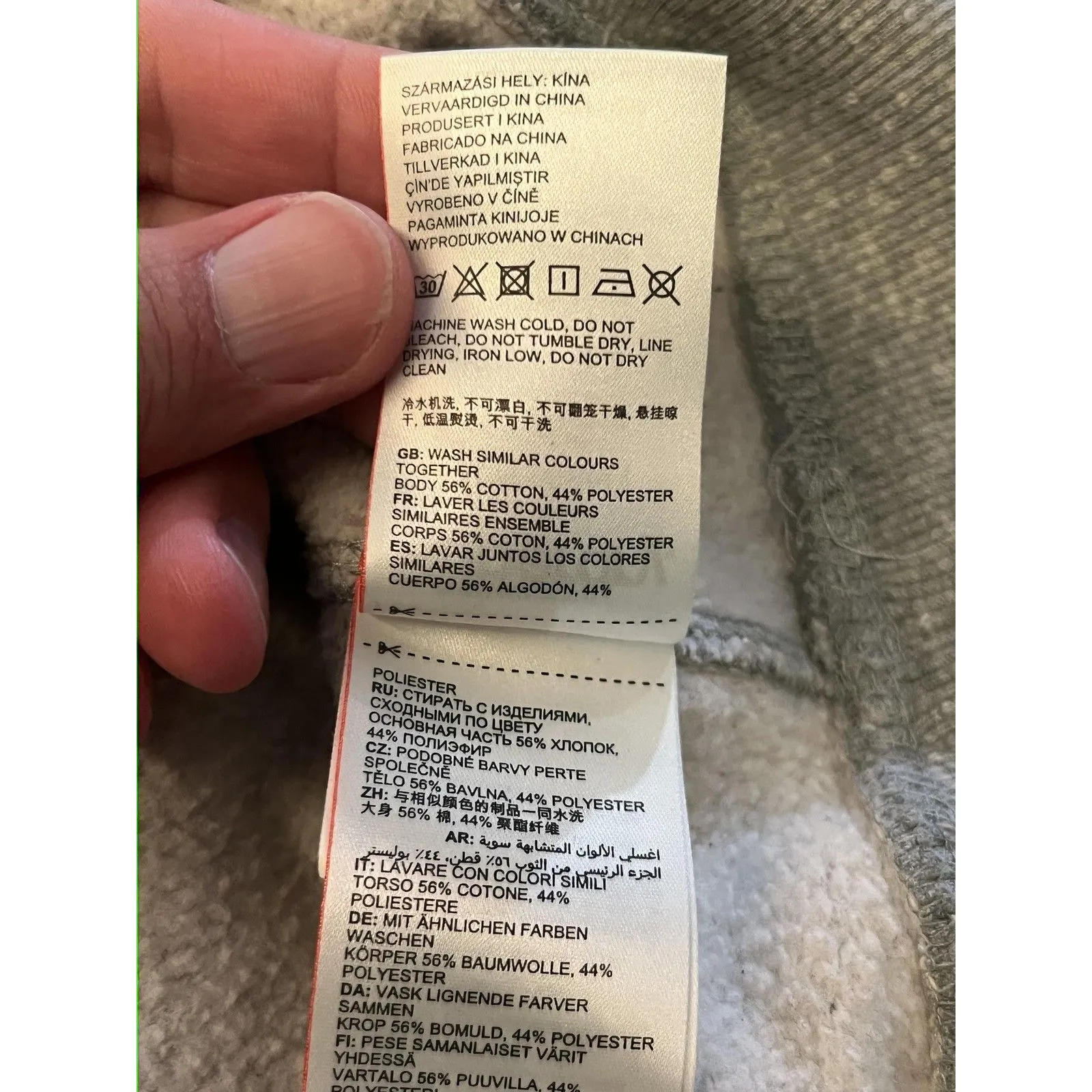 Superdry Hoodie Womens Medium US 8 Vintage Goods Pullover Sweatshirt 54 Graphic - Image 9