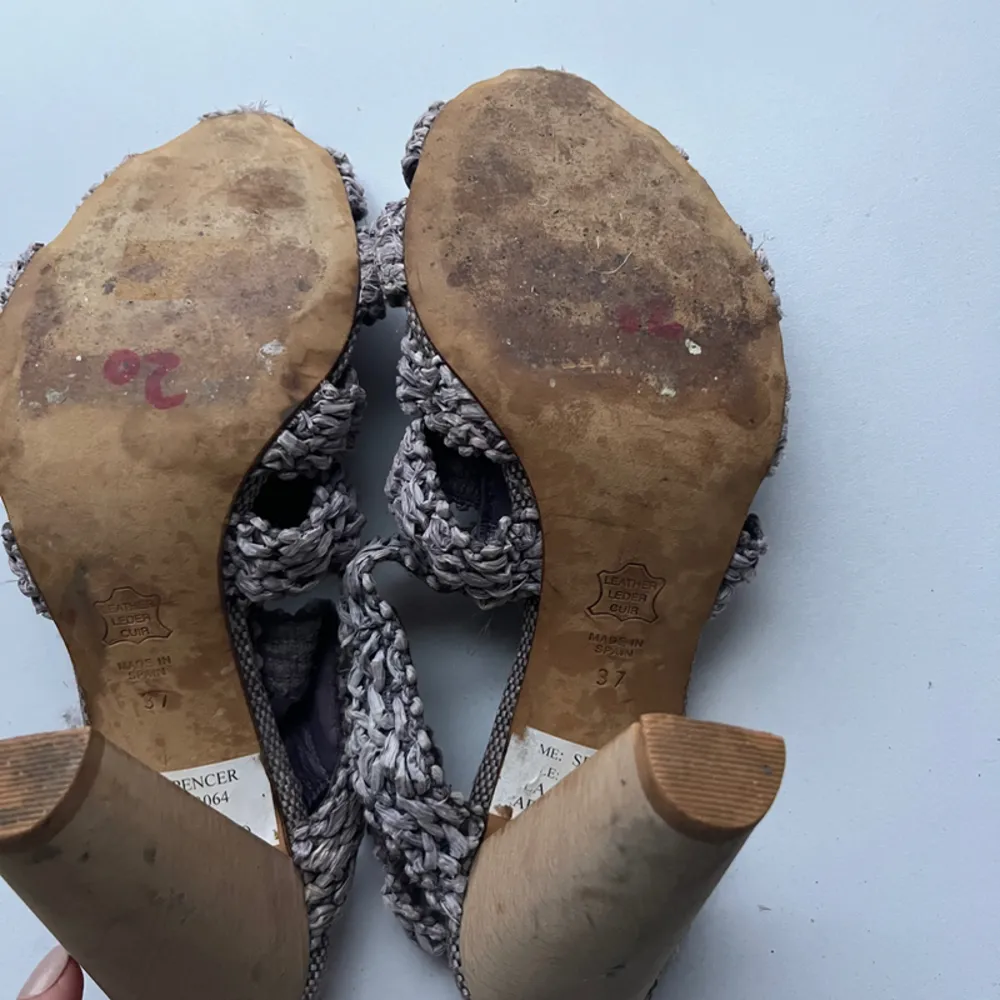 Spencer Lila Rafia Granito High - Image 7