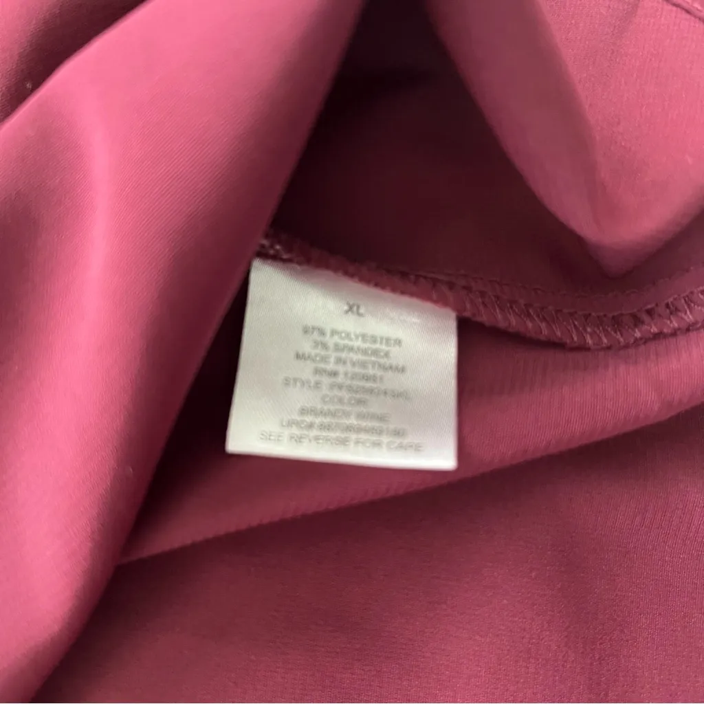 Pink Republic Tank Top Size XL Wine Color EUC - Image 8