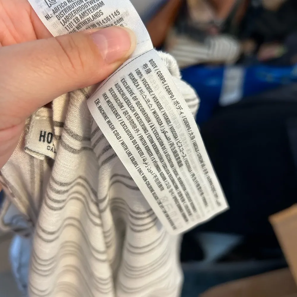 HOLLISTER STRIPED SUMMER BLOUSE - Image 4