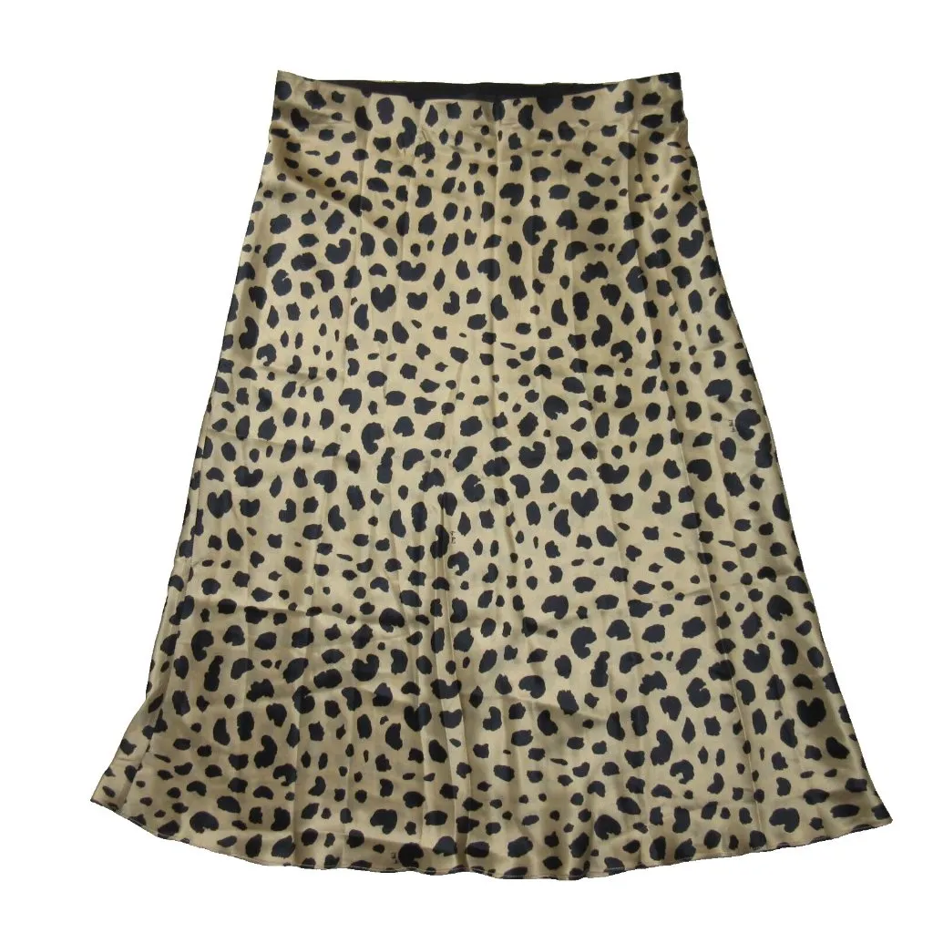 NWT Realisation Par Naomi Midi in Wild Things Leopard Print Slip Skirt S - Image 3