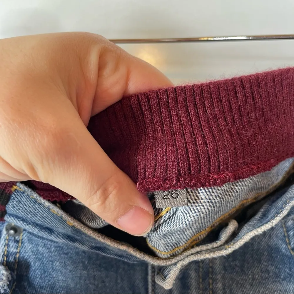 Carmar Denim Mini Skirt Size 26 Blue - Image 4