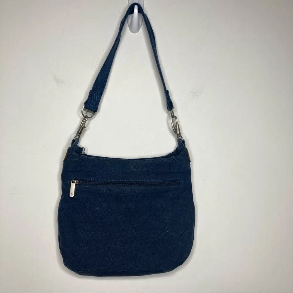 Travelon‎ RFID anti-theft Heritage hobo Bag navy blue - Image 3