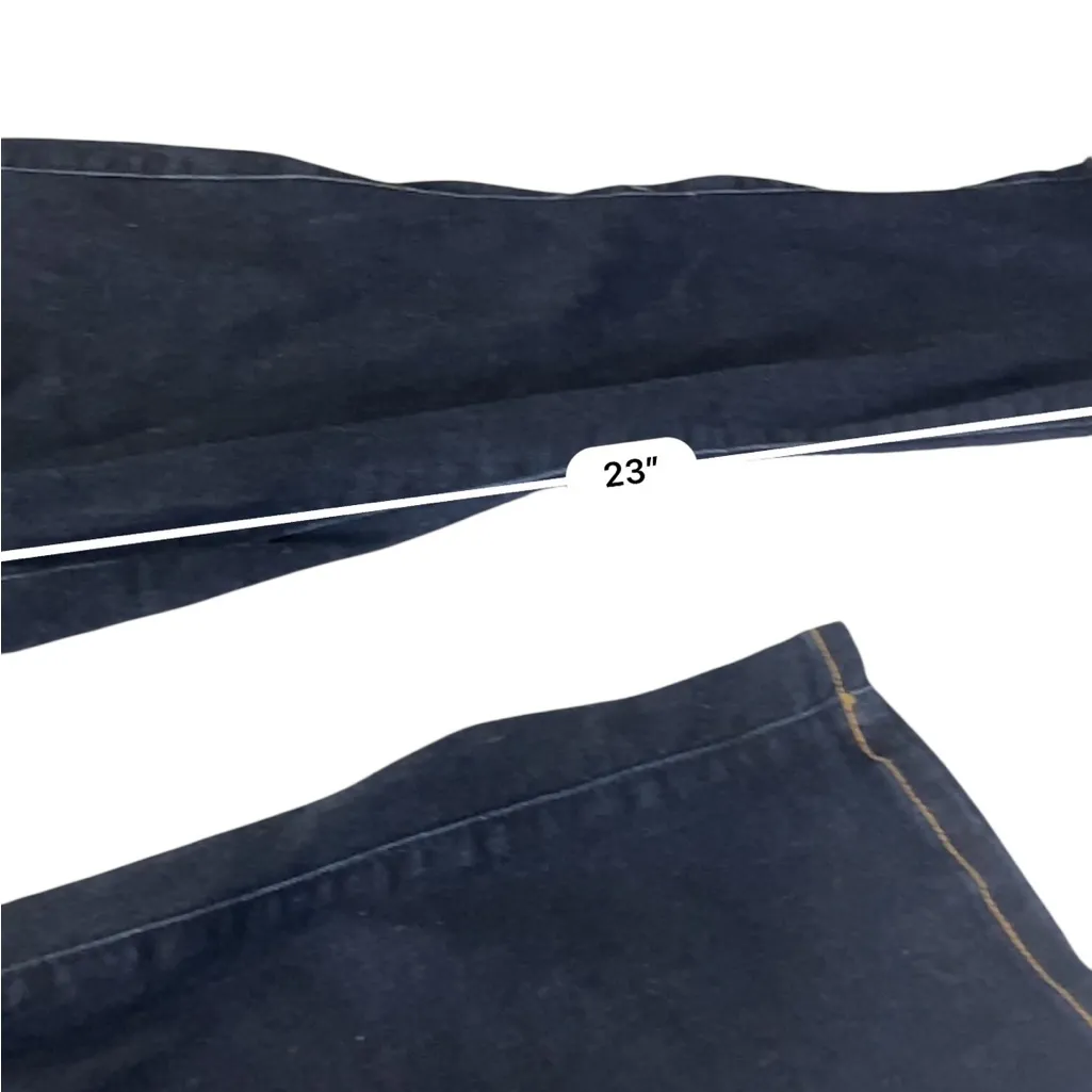 Torrid Super soft Feel the Fit Crop Jegging Dark Blue Jeans Size 20 PLUS - Image 8