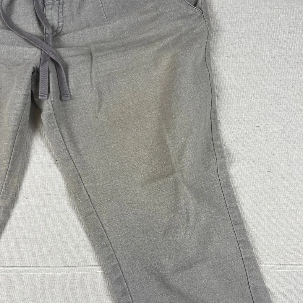 Roxy Drawstring Pants in green/gray
Size: Medium - Image 3
