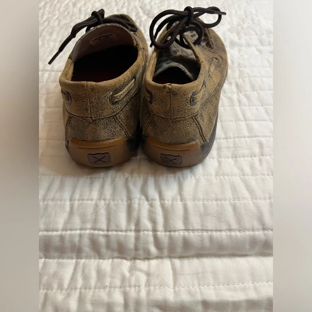 Twisted X  leopard moccasins - Image 6