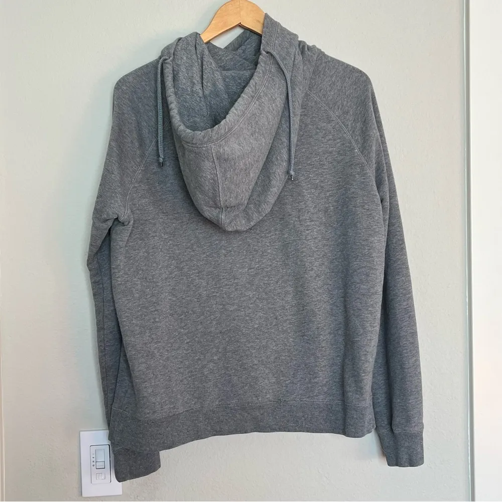 Nike Grey Pullover Hoodie Size Large Athleisure Comfy Loungewear - Image 3