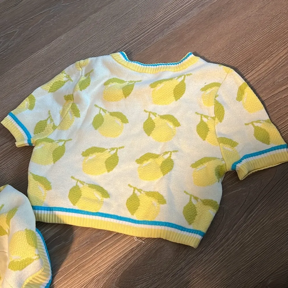 SET NWT SOLID & STRIPED LEMON JUNE TOP AND ROSIE SKIRT - Image 10