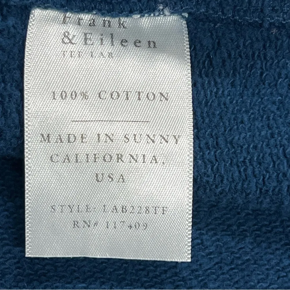 Frank & Eileen OS top Funnel Neck raw hem sweater - Image 9