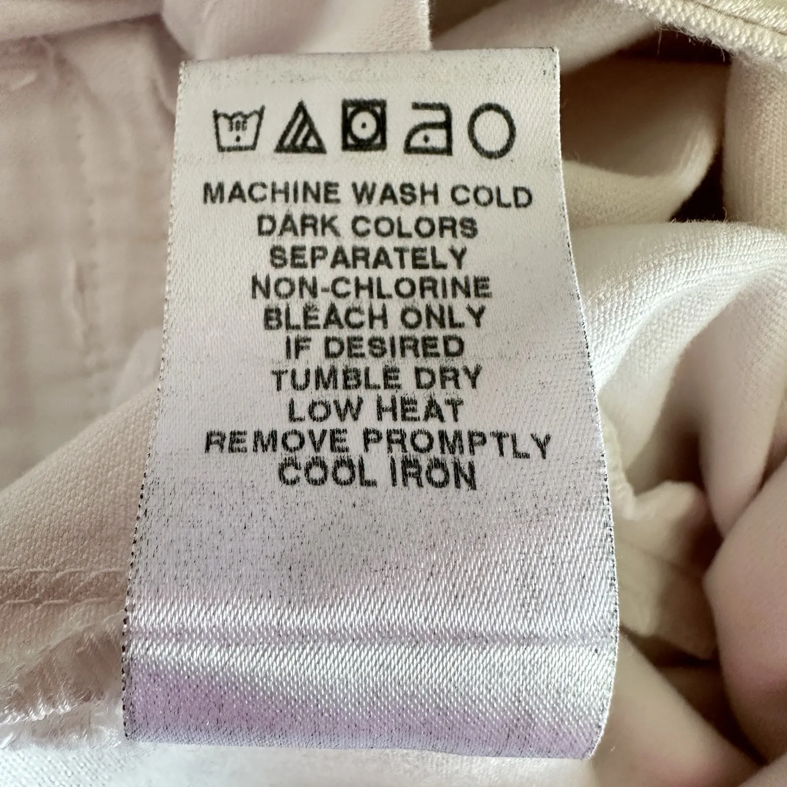 VTG Allen B Women's Sz 31 White Flare Pants Y2K‎ Minimalist Resort Boho Chic - Image 12