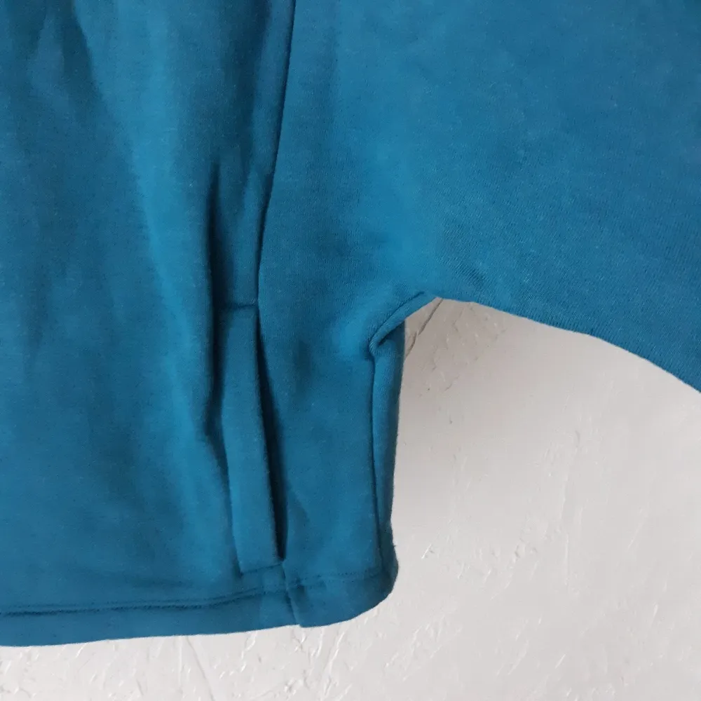 Joy Lab XS Oversized Sweater Blue Zip front Top - Image 6
