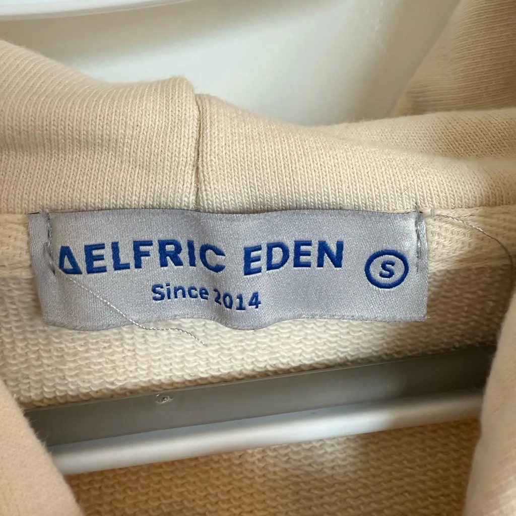 Aelfric Eden Abstraction Shadow Print Hoodie Small - Image 5