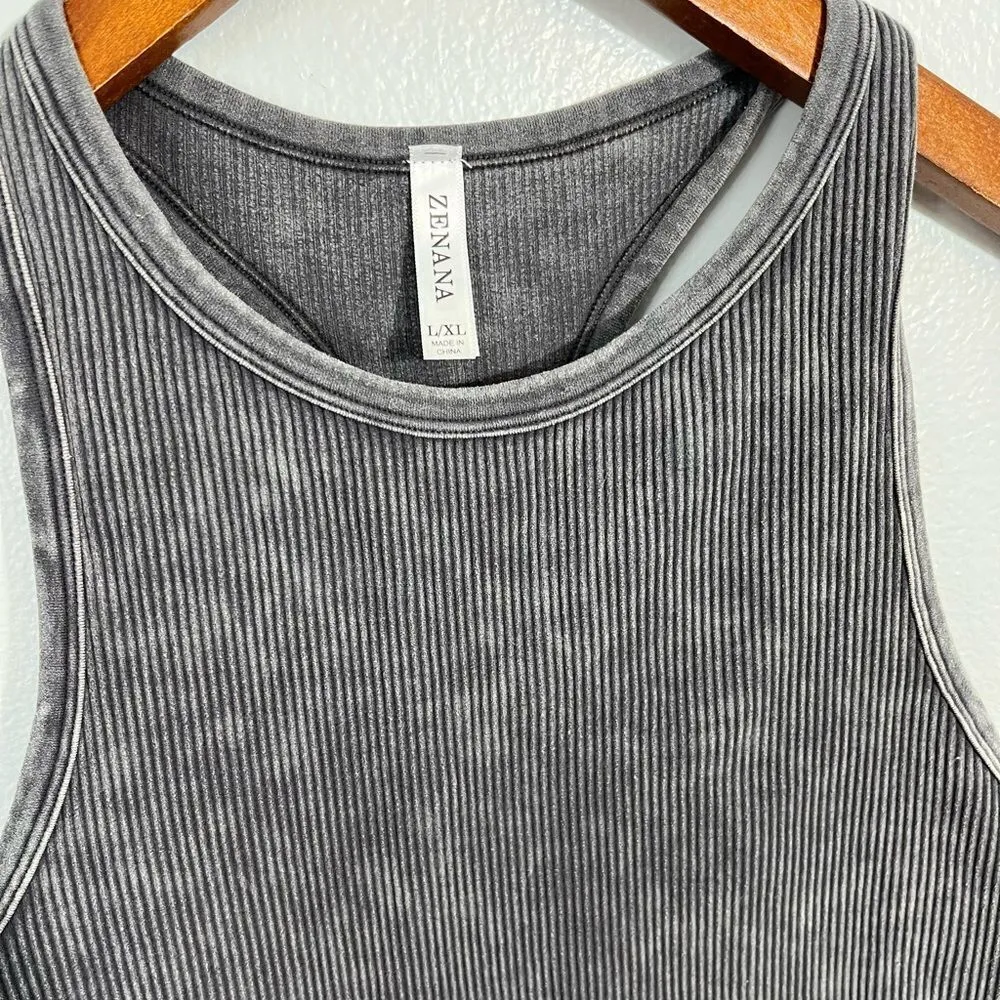 Deana Crop Racerback Tank - Image 3