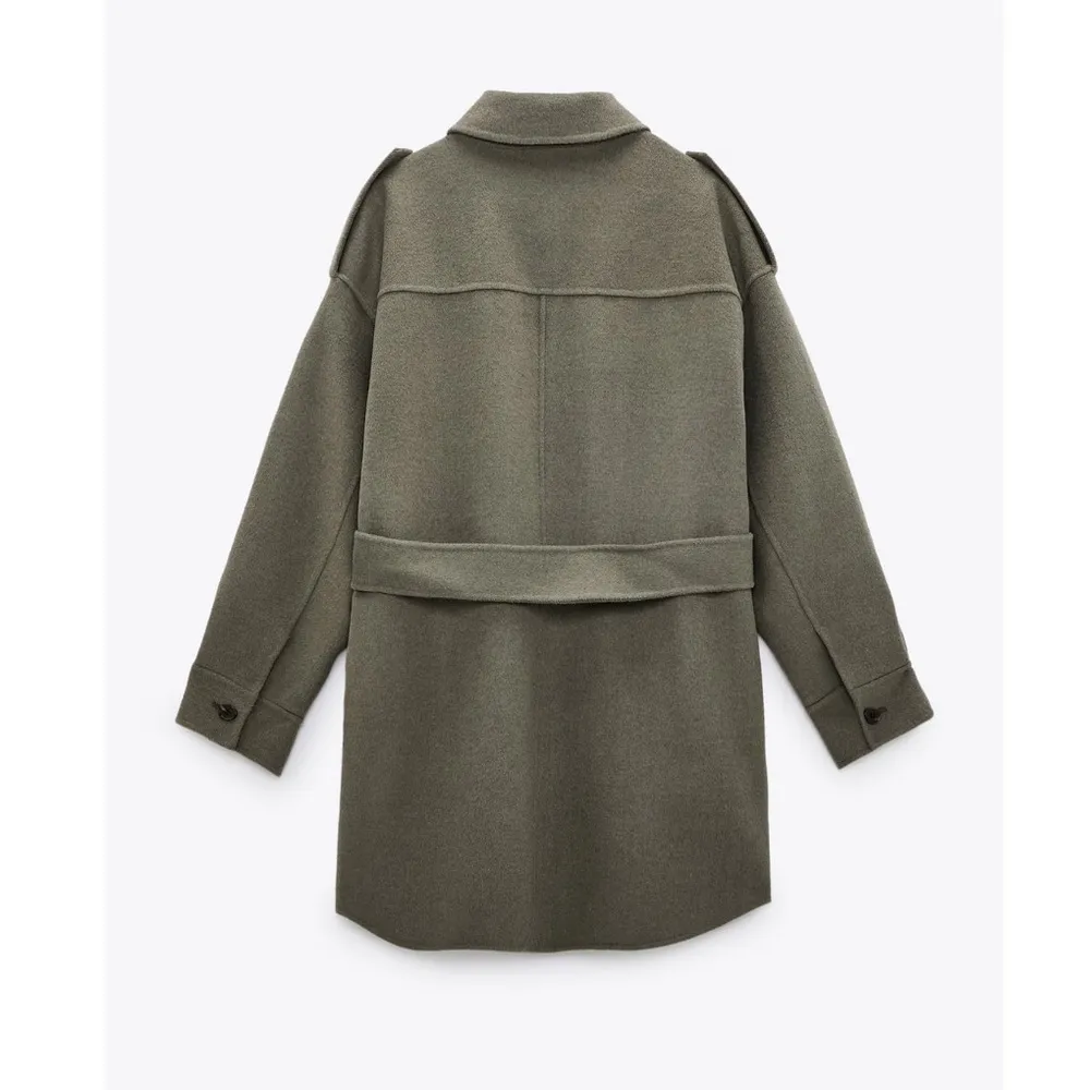 Zara wool blend overshirt - Image 14